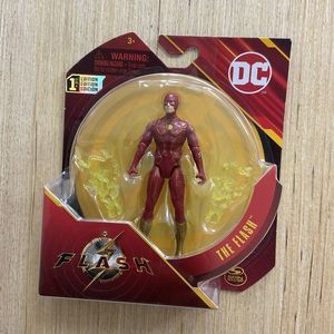 DC (Flash) THE FLASH 1st Edition Spin Master Action Figure (VHTF) (NEW) 4”